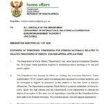 Immigration Directive No. 7 of 2026